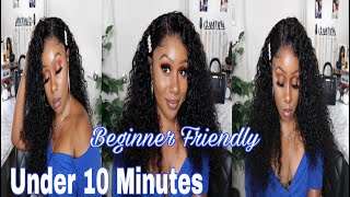 Beginner Friendly 4X4 Lace Closure Wig Install In Less Than 10 Minutes || Ft Hairsmarket