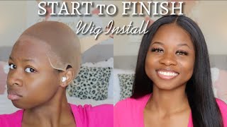 Beginner Friendly Detailed Wig Install | Isee Hair 4X4 Straight Closure Wig