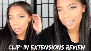 Clip In Hair Extensions, 22 Inches! Aliexpress Hair Review