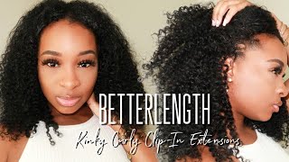 Better Length Kinky Curly Clip-In Extensions | Dying Hair Tutorial | Installing Clip-In Extensions