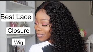 How To :  Natural Looking Lace Closure Wig. Customized Start To Finish | Part 2
