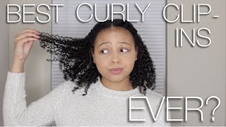 Best Curly Clips-Ins Ever?-Yvonne Kinky Curly Hair Review