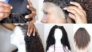 How To Make A Lace Frontal Wig "For Dummies" | Every Step You Need To Know | Ft. Ali Julia