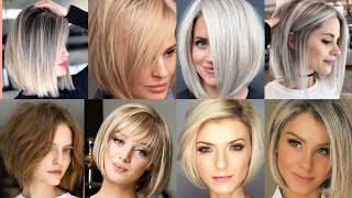 34 Hottest Short Hairstyles For Women Short Haircuts 2022//Bob Pixie Cool Hair Dye Colors Ideas 2022