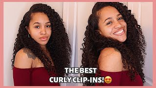 The Best Curly Clip-Ins! | Amazing Beauty Hair | Leilani Iman