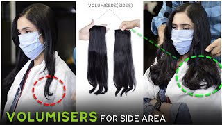 Clip-In Premium Quality Hair Extensions In Mumbai | Side Patches
