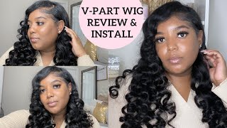 V-Part Wig Install | No Lace, No Glue| Iseehair