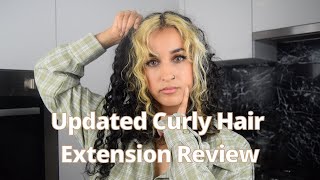Updated Curly Hair Extensions Review | My Very Honest Opinion!