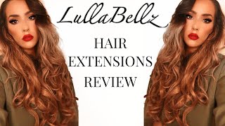 Review Lullabellz Hair Extensions | Mellow Brown | 2020 | 5 Piece Curly