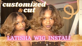 Watch Me Completely Transform This Synthetic Latisha Wig (Flamboyageblonde) Cut & Customize