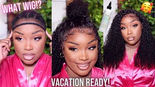 What Lace!? | Glueless Lace Melt Down On Kinky Curly Hair X Unice Hair | You Need For Vacation