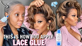  Wig Won'T Come Off New Waterproof Lace Glue |Tips For Beginners Save Ya Edges Kiss All Mighty