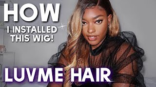 How To Install A T Part Wig Luvme Hair Blond Balayage Ombre Wig (Unboxing, Tutorial & Review)