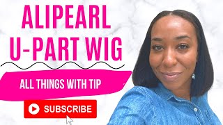 #Alipearl Bob Length U-Part #Wig Install And Review On Short Hair