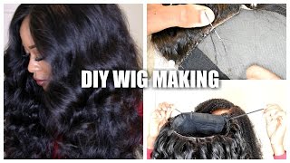 How To Make And Customize A Wig With Adjustable Straps And Flat Stitches