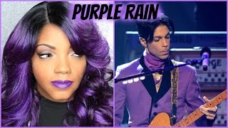 R.I.P. Prince|Purple Rain Edition|| Freetress Equal "Karissa L-Part Wig|Epicshae|Thewigdivatv