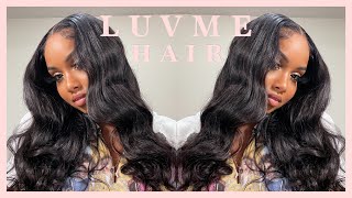 How To Install A Closure Wig + Wand Curls|| Beginner Friendly!! || Ft. Luvme Hair