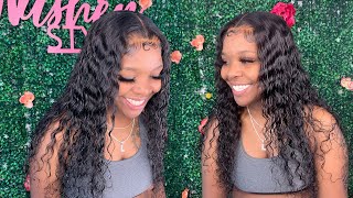 Waterwave Closure Wig Install  | Sit And Watch | Megalook Hair