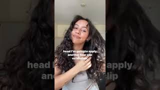 How To Apply Bebonia Curly Hair Extensions Into Wavy Hair