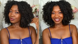 The Perfect Twistout + How To Blend Natural Hair With Curly Weave Clip-Ins Feat Ali Julia Hair