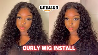 4X4 Amazon Closure Wig Install |  Ali Lumina Hair