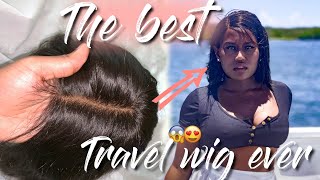 The Best Travel Wig Ever!| No Glue. No Gel, No Wig Caps, Royalme