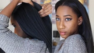 How To Alter/ Make Your Dome Cap Wig Smaller · Sylvia Raj