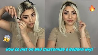 How To Put On And Customize A Bellami Wig!