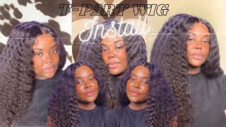 Watch Me Install My Beauty Lueen 28 Inch T Part Frontal Wig (Aliexpress)
