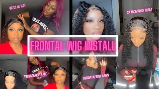 Frontal Wig Install | Very Detailed - Bald Cap Method | Bleaching The Knots, Plucking + Customizing!