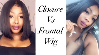 Closure Wig Vs Frontal Wig