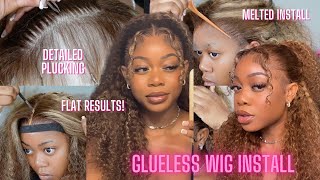 This Color  Detailed & Easy  Plucking, Install, And Styling Glueless Wig Install Ft Nadula Hair
