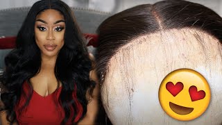 Hair Review | Wiggins 6X6 Closure Install And Review (With No Glue!)