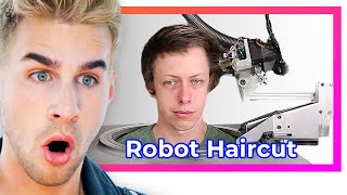Hairdresser Reacts To Robot Haircuts