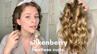 Silkenberry Heatless Curls Review L Does It Really Work??