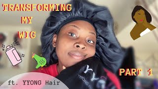 Transforming My Wig! | Plucking 4X4 Closure Ft. Yyong Hair | Part 1