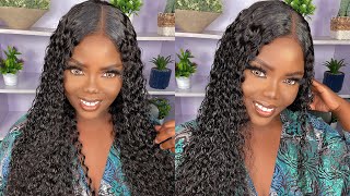 Best Affordable Glueless Deep Wave Lace Closure Wig | Ft. Ula Hair