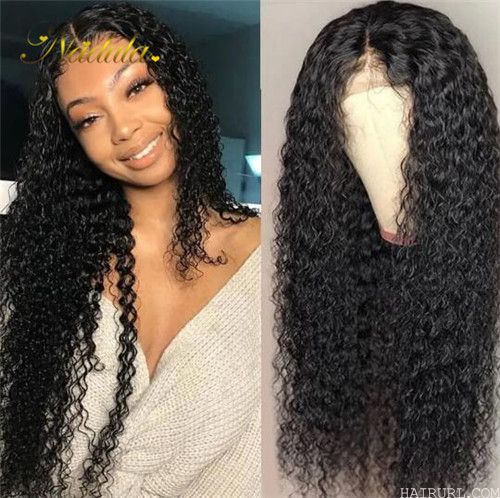 jerry curly lace frontal wig