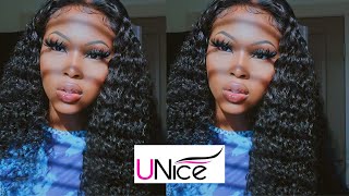 I'M Never Wearing A Frontal Again !!! Unice 5X5 Closure Wig (Jerry Curl) - Samanta M.