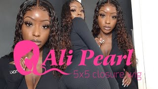 The Best Beginner Friendly 5X5 Deep Wave Closure Wig!! | Ft Alipearl Hair On Aliexpress