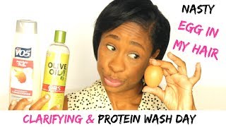 Relaxed Hair Care  Diy Egg Protein Treatment
