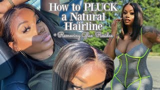 How To Pluck Tf Out Your Lace + ✨Giveaway✨ | Hd Lace |  Laurasia Andrea | Wigencounters