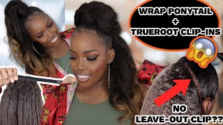 Viral Game Changer Clip-Ins?! No Leave-Out Trueroot™️ Clip-Ins W/Natural Kinky Hair | Marykbella