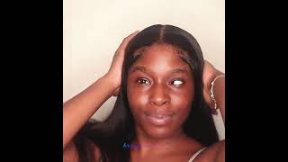 Best Flawless Frontal Wig Install!Invisible Lace Straight Natural Hair #Arabella Review