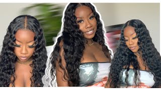 It’S A Keeper! I’M In Love  With This Loose Deep Wave 4X4 Closure Wig Ft Amanda Hairs