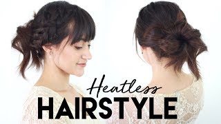 Heatless Holiday Hairstyle | Holiday Updo