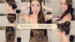 5 Heatless, Running Late Hairstyles | Courtney Lundquist