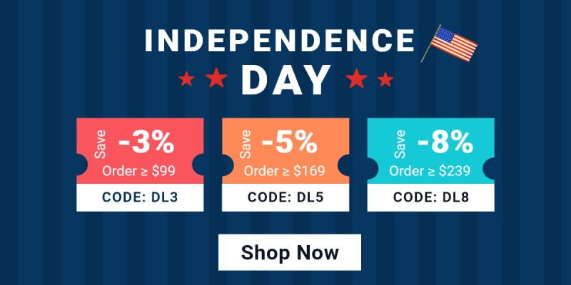 Independence Day Sale 2021-Up To 8% Off