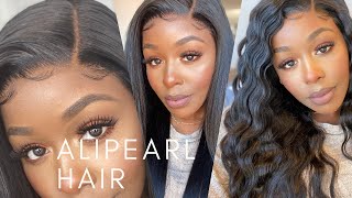 How To Make A 6'6 Closure Wig Look Like A Frontal! Save Your Edges! 30' Sleek Straight Ali