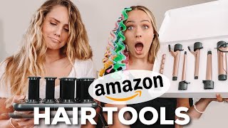 Testing Out More Weird Hair Tools From Amazon ... This Took A Turn - Kayley Melissa
